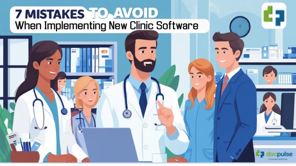 7 Mistakes to Avoid When Implementing New Clinic Software